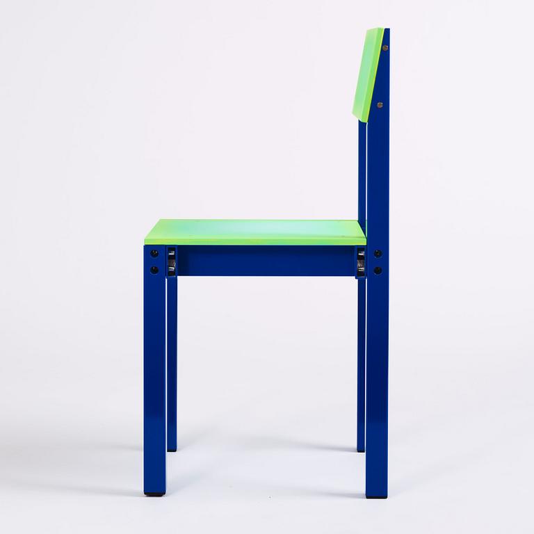 Fredrik Paulsen, a unique chair, "Chair One, Disa", JOY, 2024.