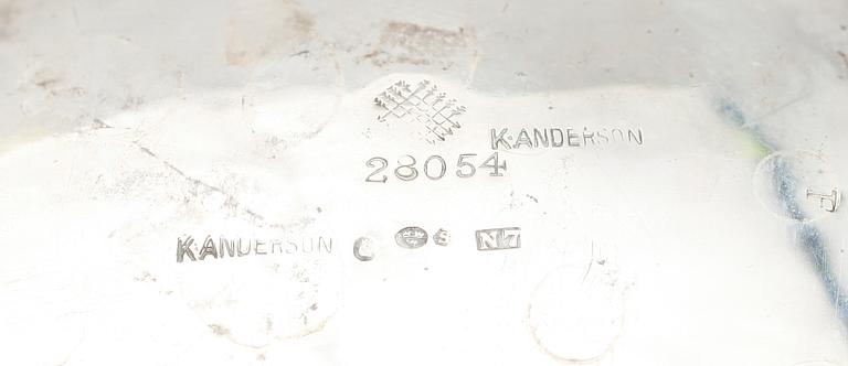 KAFFEKANNA, silver, K Andersson, 1915. Vikt ca 414 gram.