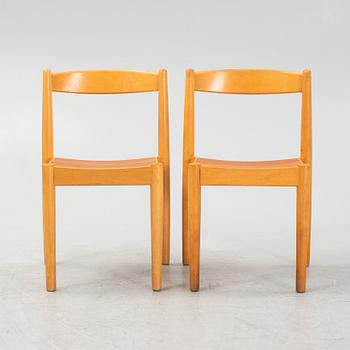 A set of ten 'Stapelstol USA-1' chairs, Bjärnums Möbelfabriker AB, 1960's/70's.
