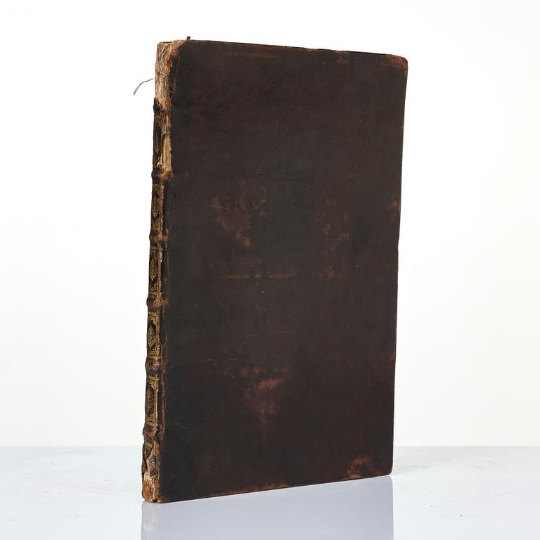 Festival book with plates from Earl Castlemaine’s embassy to the Pope, 1687.