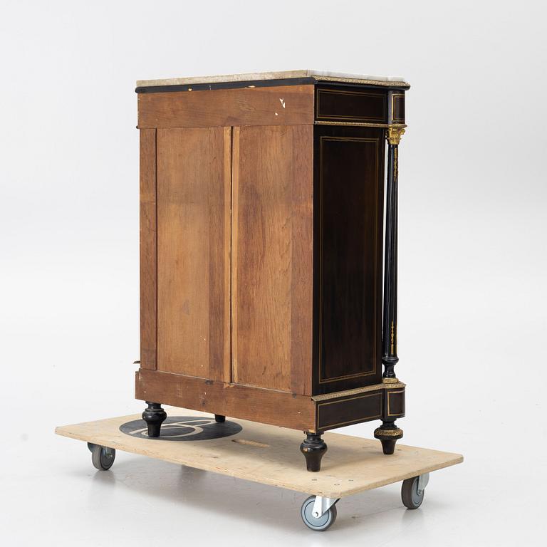 A Louis XVI style cabinet, France, late 19th Century.