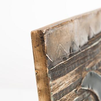 Rut Bryk, väggrelief, keramik signerad BRYK.