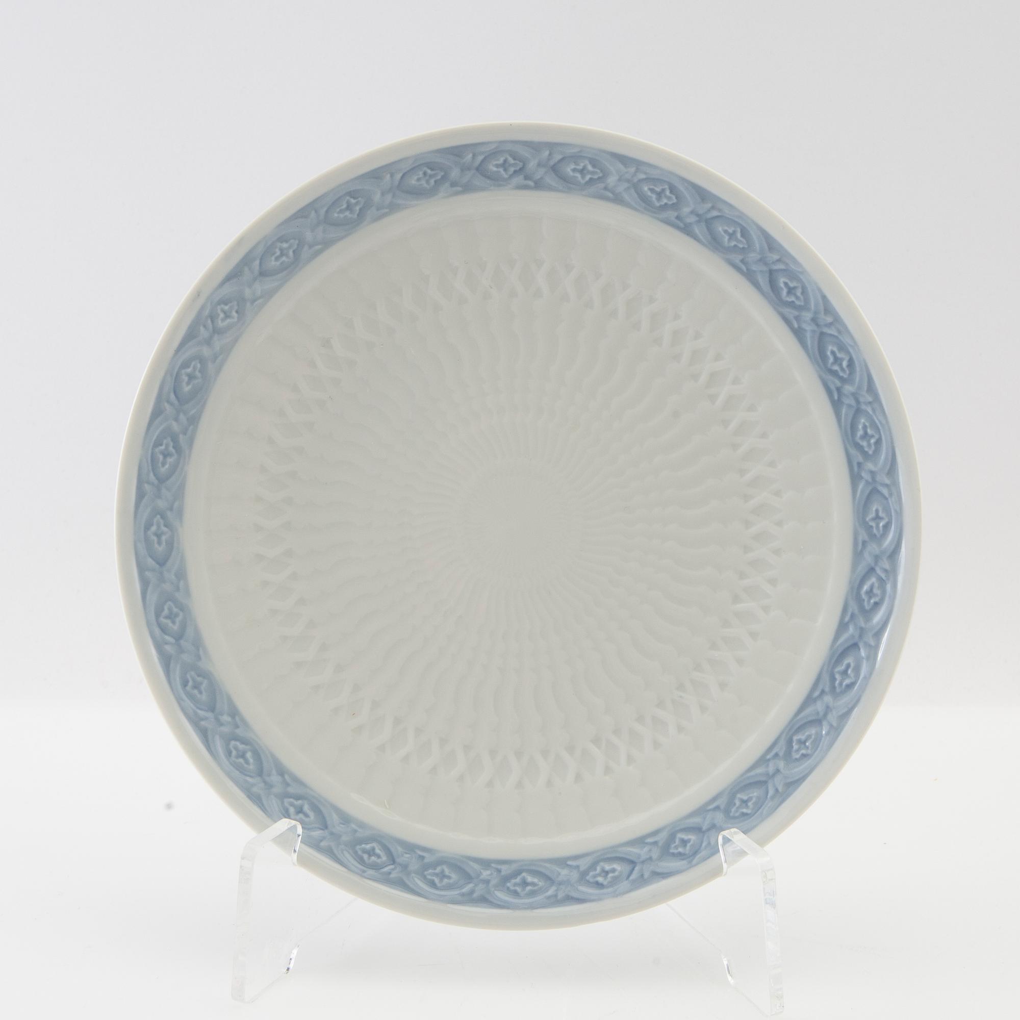 Arnold Krogh, service approx. 66 pcs "Blue Fan", Royal Copenhagen Denmark.