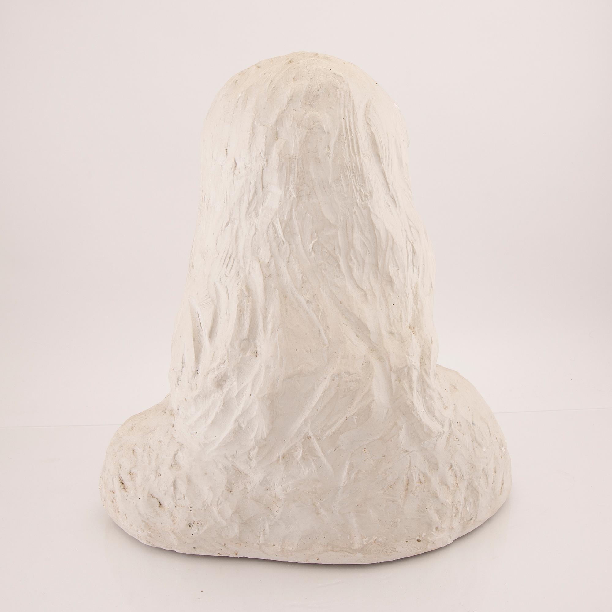 Åke Falk,  skulptur osignerad gips.