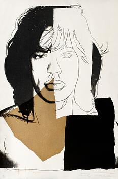 506. Andy Warhol, "Mick Jagger".