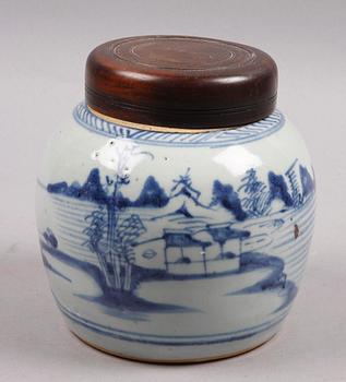 BOJANER, 2 st, porslin, Qing, Kina 1800-tal.