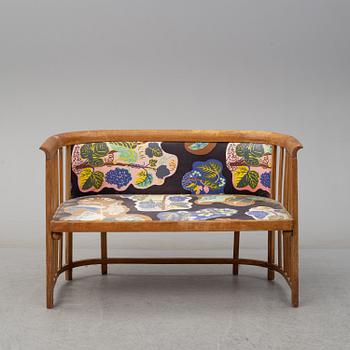 JOSEF HOFFMANN, soffgrupp, 9 delar, Jacob & Josef Kohn, Wien, Österrike tidigt 1900-tal.