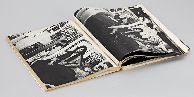 UTSTÄLLNINGSKATALOG, Andy Warhol, första upplagan,1968.