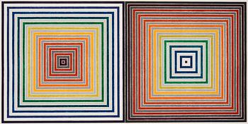 247. Frank Stella, "Double gray scramble".