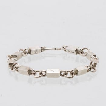 Sven Börje Sterling Silver Bracelet, Lund 1960.