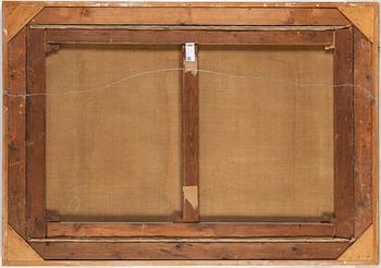 Adelsteen Normann, oil on canvas, signed an dated Düsseldorf 1881.