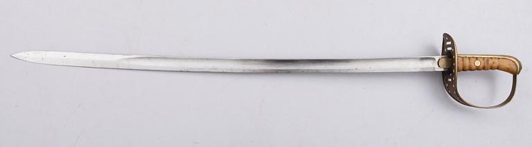 SABEL, modell 1867-1893 för kavalleriet.