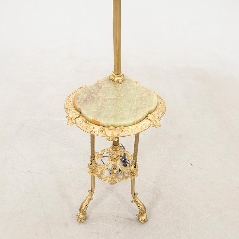 Floor-standing gas lamp, 20th century.