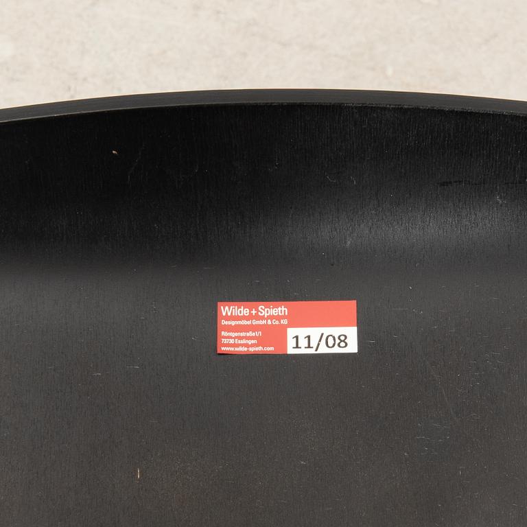 Egon Eiermann, chairs 4 pcs "SE 68", Wilde & Spieth 2000s.