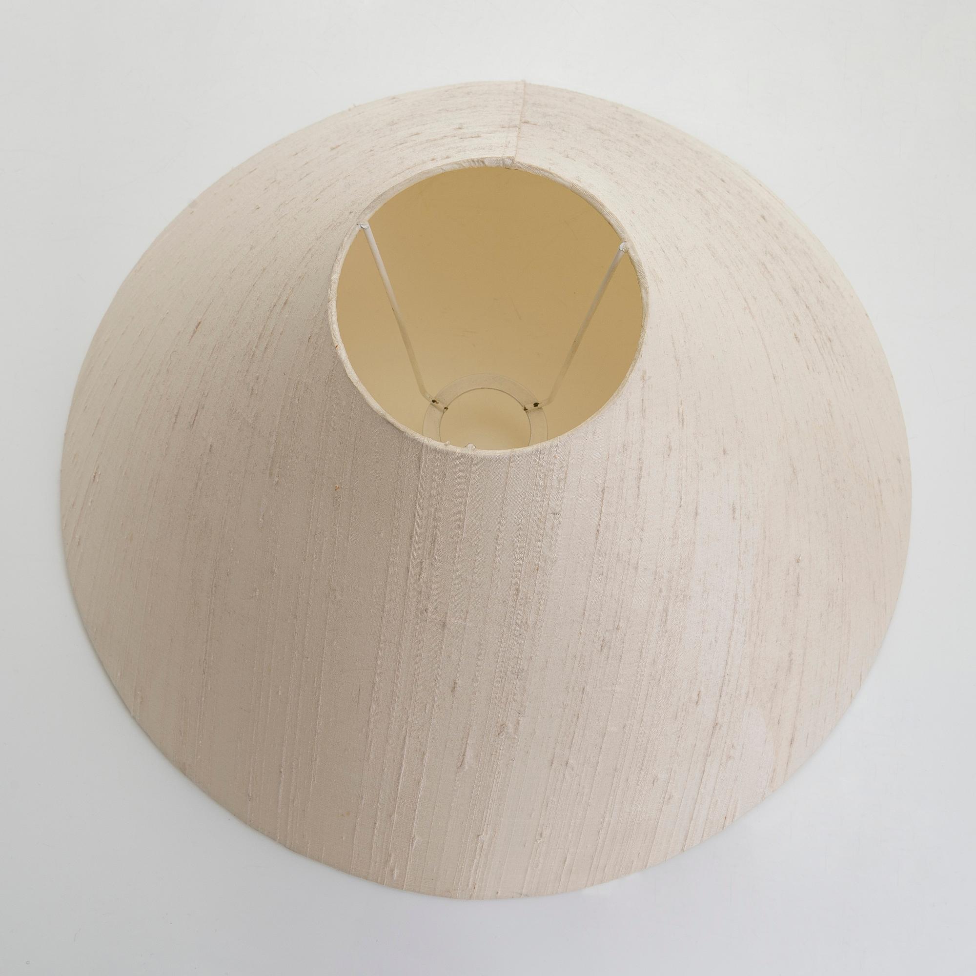 A Swedish late 20th-century brass table lamp.