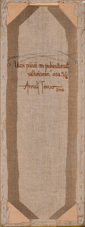 Annuli Viherjuuri, "UUSI PÄIVÄ ON PUKEUTUNUT VALKOISEEN".