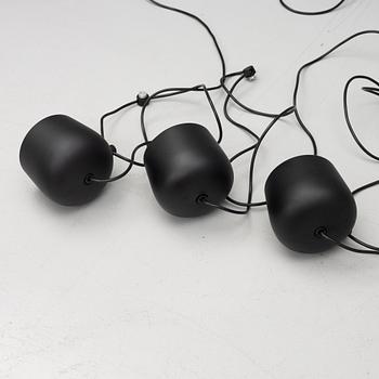 Erwan & Ronan Bouroullec, three 'Aim Small' ceiling lamps, Flos, Italy.