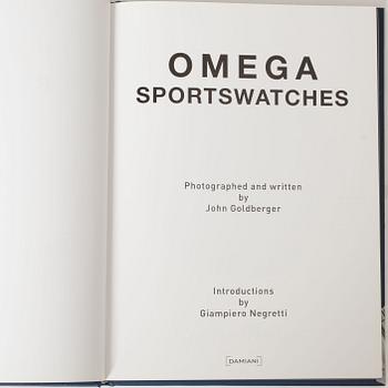 Collection of watch literature, 5 books including Omega Sportswatches by John Goldberger.