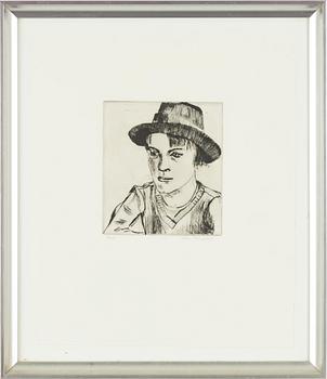 Lena Cronqvist, Portrait of Göran Tunström.