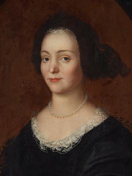 Martin Mijtens d.ä Attributed to, "Catharina Thegner" (born Gerdes 1638-1681).