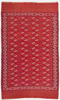 Matto, kelim, antiikki. 373x220cm.