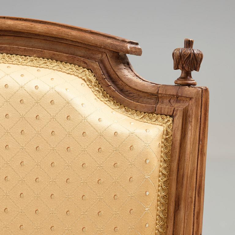 BERGERER, ett par, av Claude Lerat (mästare i Paris 1785), Louis XVI, 1700-talets slut.