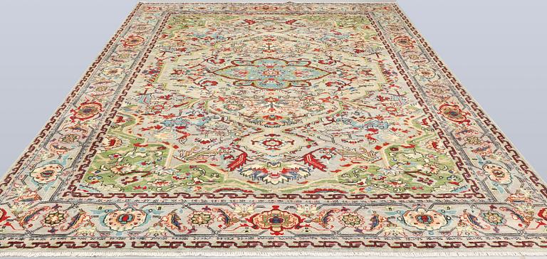 A Kazak design carpet, approx. 322 x 240 cm.