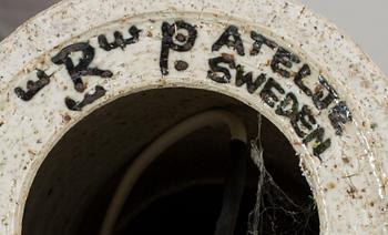 A STONEWARE FLOOR LAMP BY INGER PERSSON FOR RÖRSTRAND.