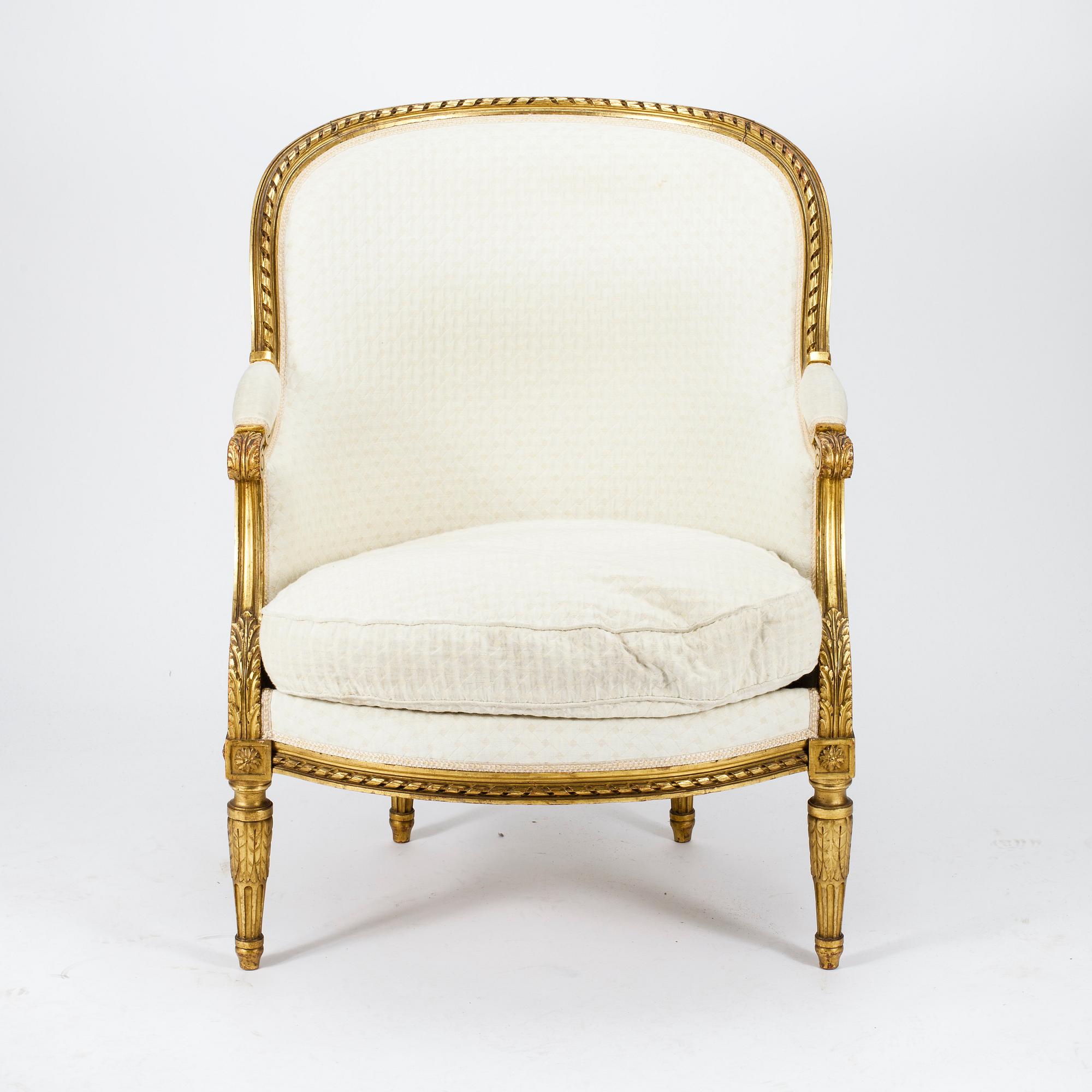 BERGÈRE, Louis XVI-stil, 1900-talets början.