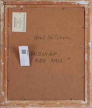 AXEL NILSSON, olja på pannå, signerad.