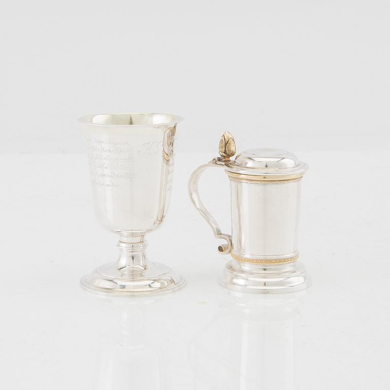"The Swedish Silver Treasure," 10 miniatures, silver, GAB Uppsala 1981.