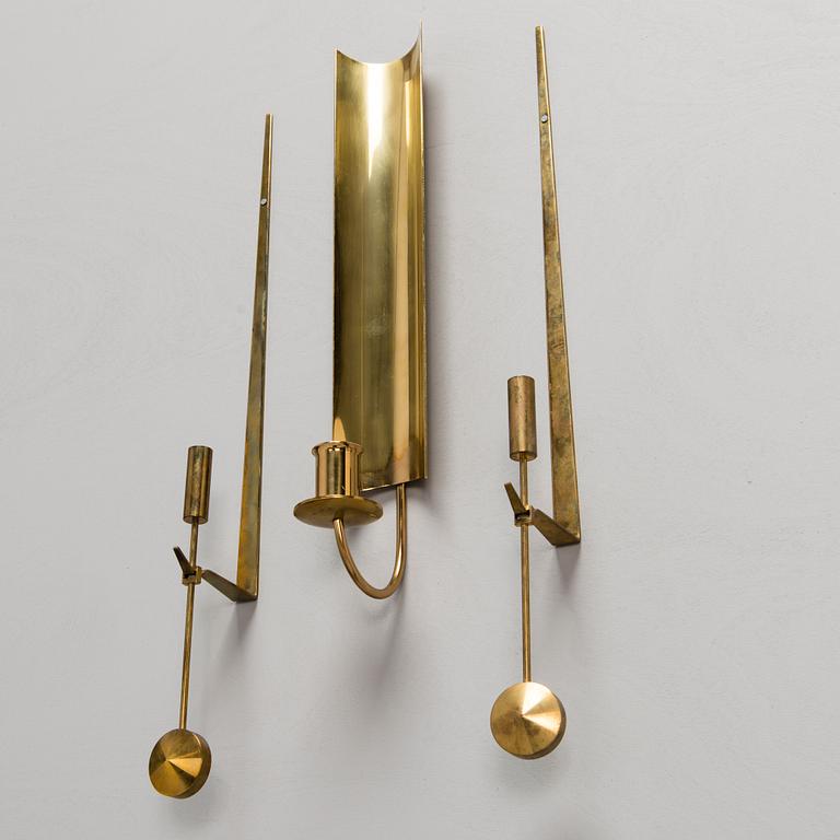 PIERRE FORSELL, lampett, "Reflex", samt lampetter, ett par,  "Pendel", Skultuna.