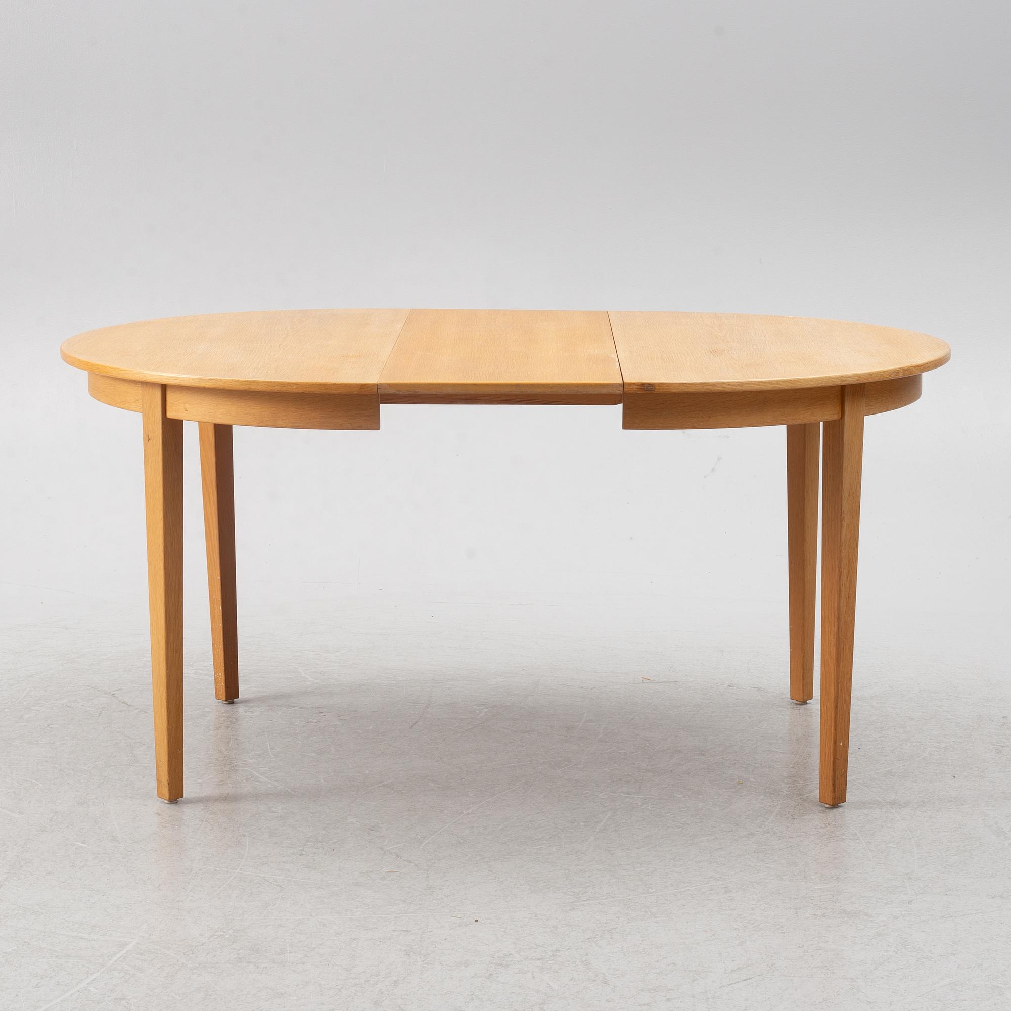 Matbord, 1900-talets andra hälft.