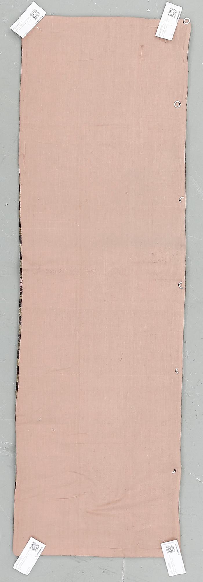 ÅKDYNA, flamskväv Sverige, dat 1953. Ca 143x45 cm.