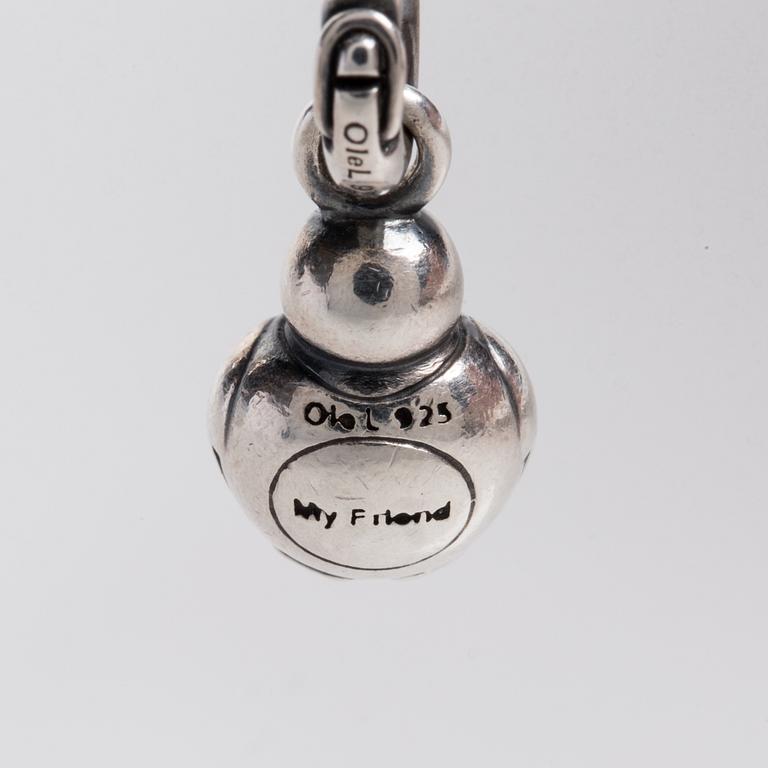 BERLOCK, "My Friend", Ole Lynggaard, Sterlingsilver.