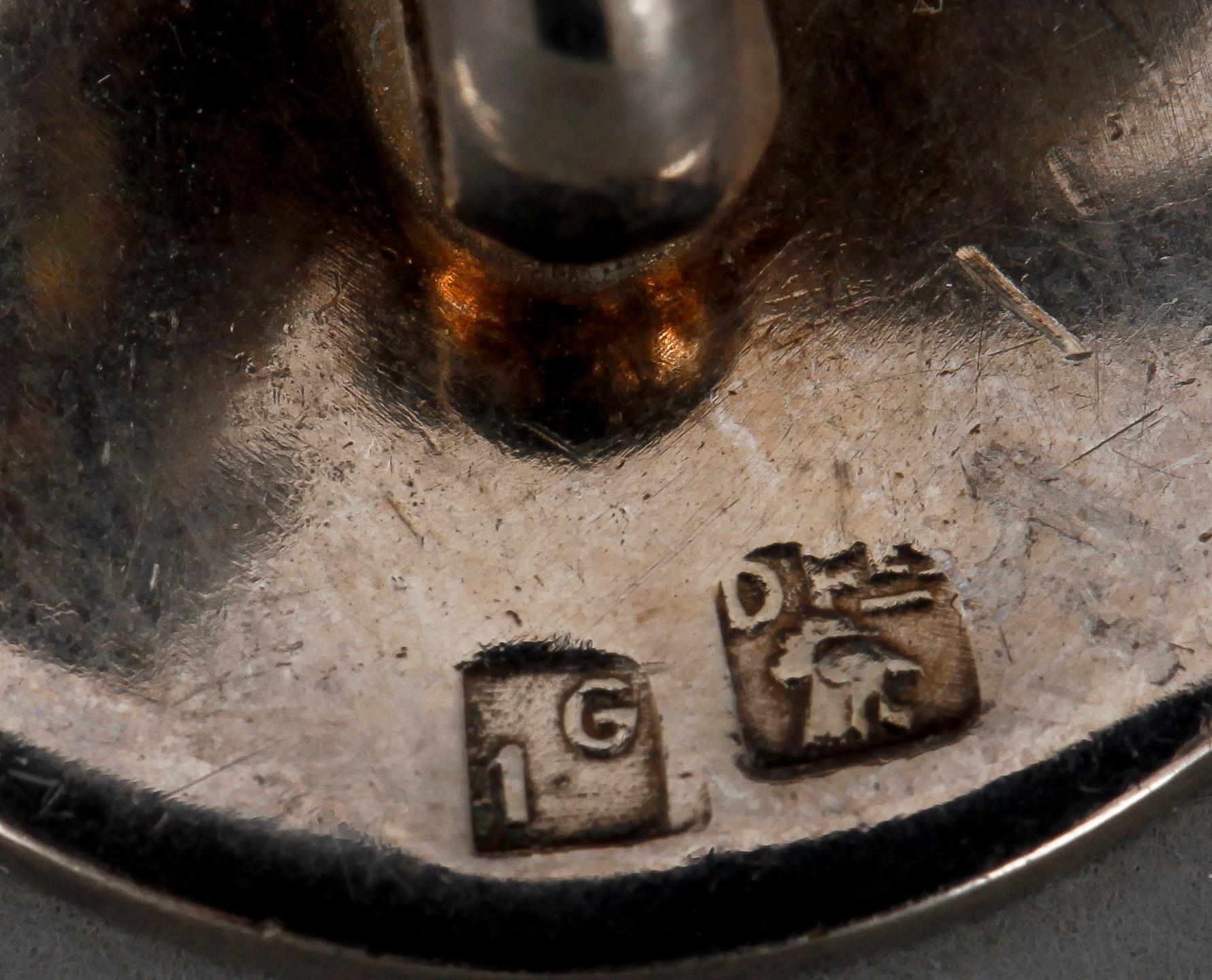 PARTI SILVER, 14 delar, bl a England, 1927. Tot ca 320 gr.