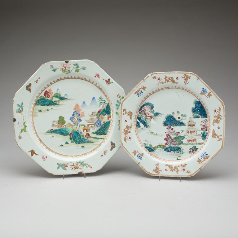 FAT, 2 st olika, Kina, 1700-tal.