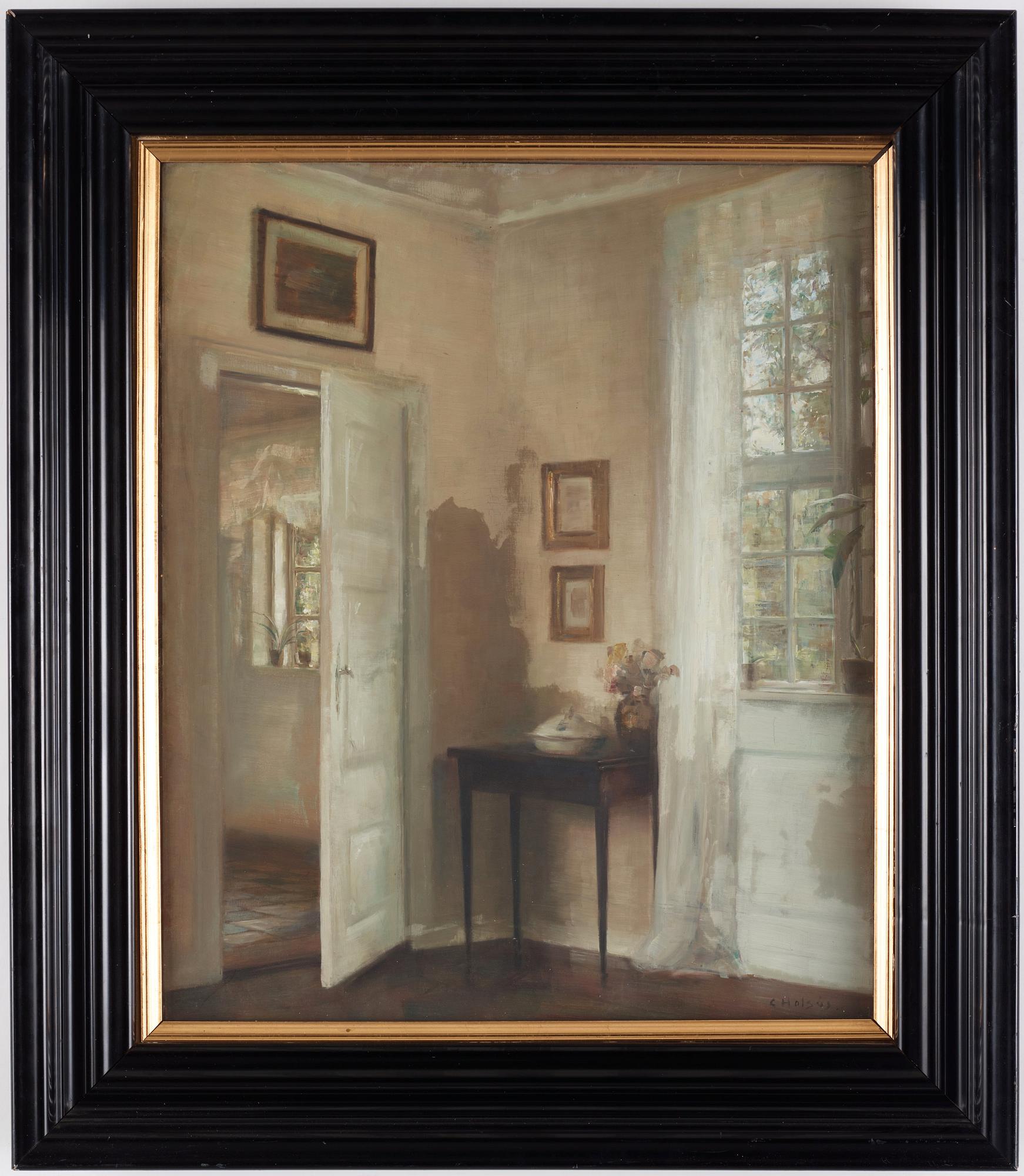 Carl Holsoe, Borgerlig interiör.