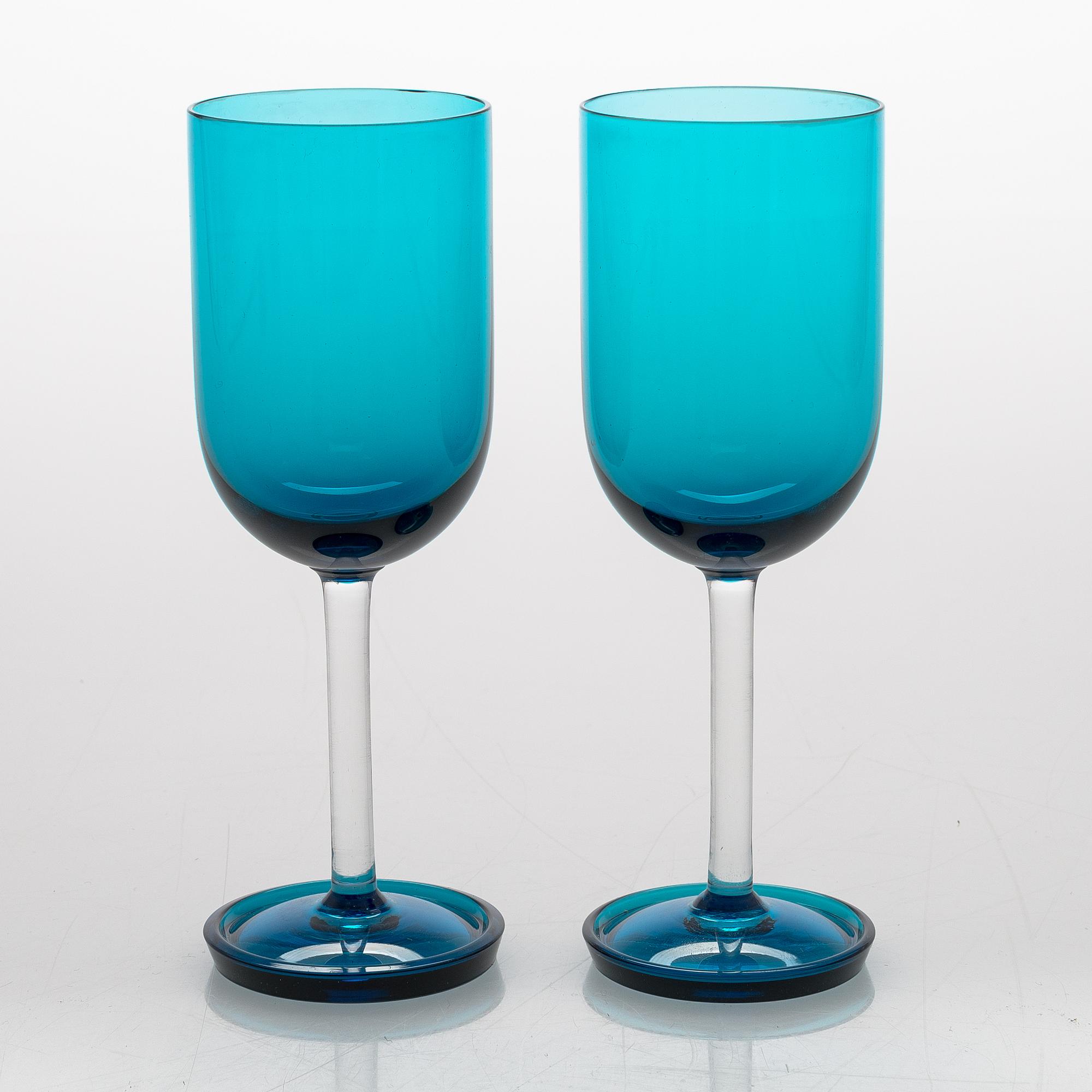 Nanny Still, lasiston osia, 12 kpl, "Harlekiini", Riihimäen Lasi Oy.