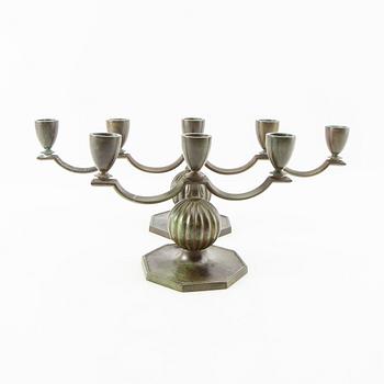 GAB, candelabras two pcs Swedish Grace, Stockholm 1930s.