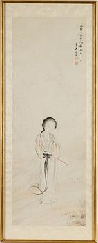 UNIDENTIFIED ARTIST,a chinese painting, ink and color on paper, 20th century.