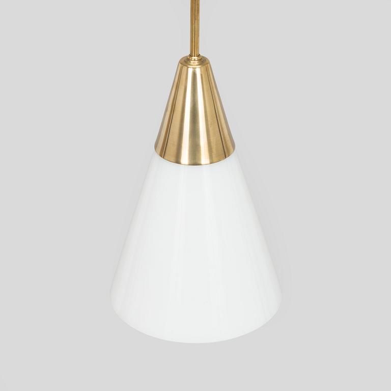 A 1960s pendant light.