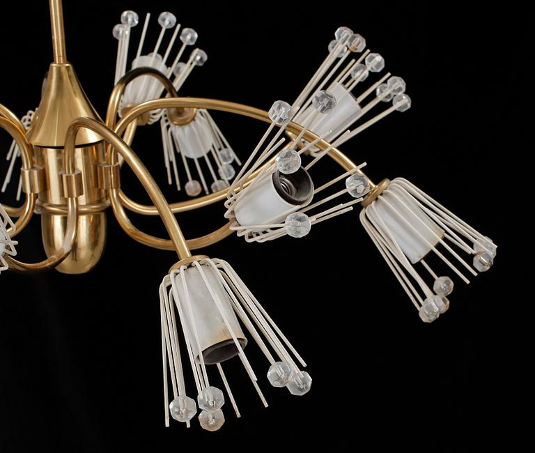 TAKLAMPA, Italien, 1950-tal. Höjd 47 cm.