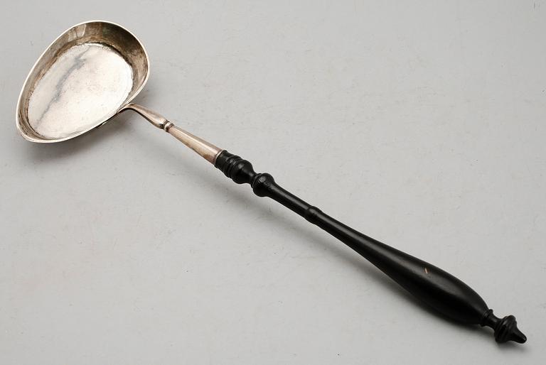 SOPPSLEV, silver, Johan Carlsson, Norrköping 1853.