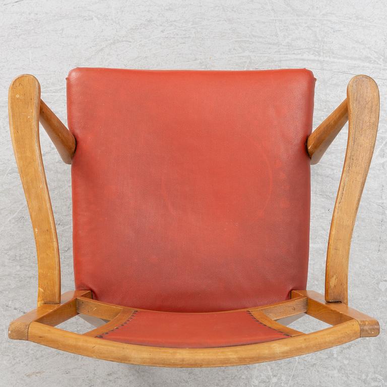 Josef Frank, a model B2163 armchair, Svenskt Tenn.