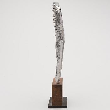 sculpture in metal, signed and dated 1980.