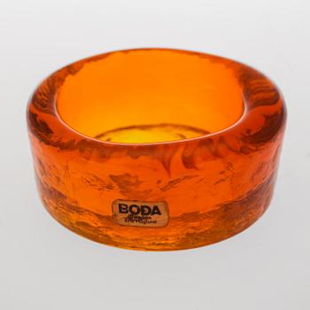 ASKKOPPAR/SKÅLAR, 41 stycken, glas, Erik Höglund, Boda 1950-/60-tal.