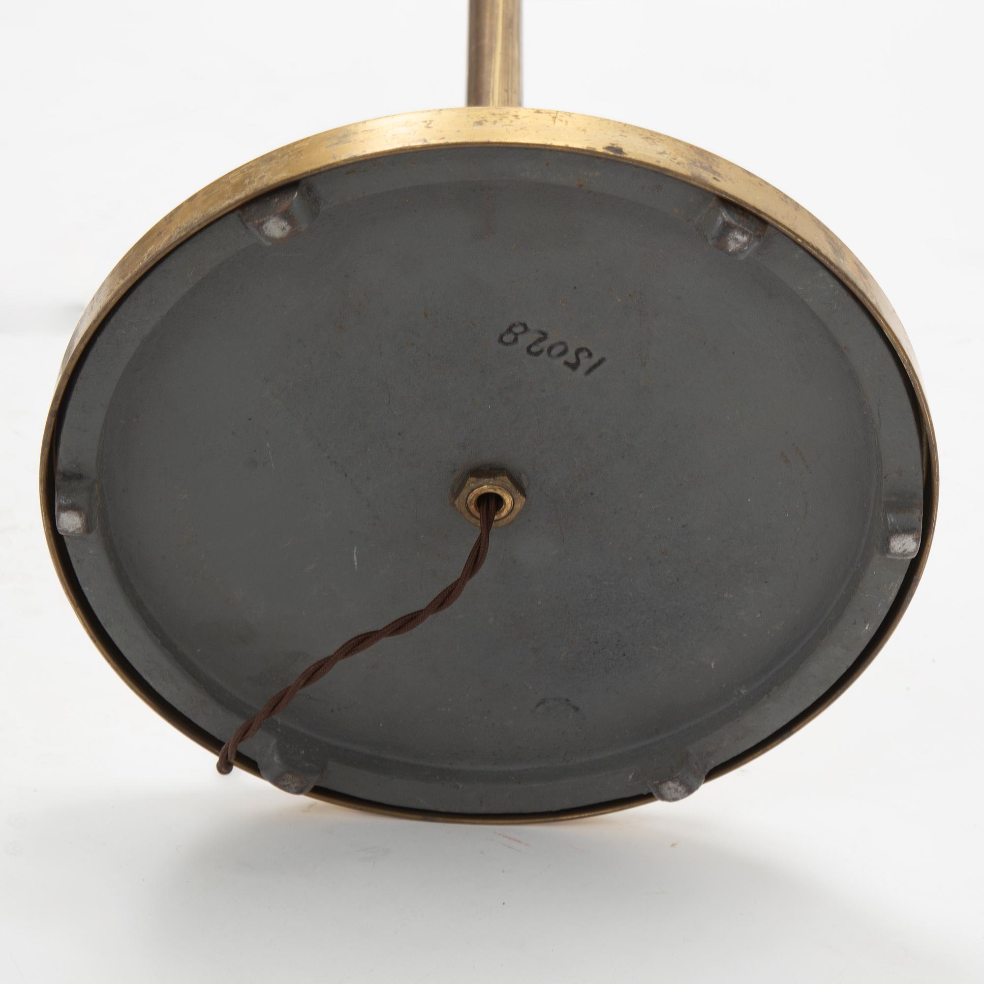 Harald Notini, a pair of floor lights model "15230", Arvid Böhlmarks Lampfabrik, 1940's.