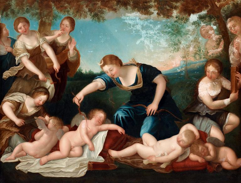 Francesco Albani Hans efterföljd, Jaktgudinnan Diana.