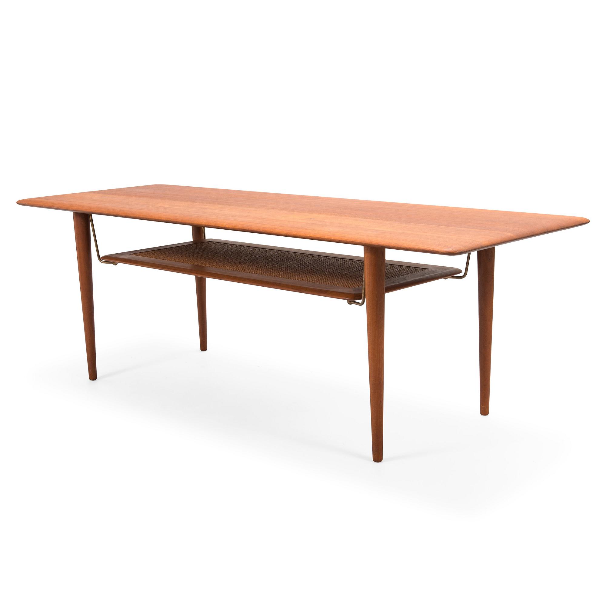 Peter Hvidt & Orla Mølgaard Nielsen, a mid-20th century 'FD 516' coffee table for France & Son Denmark.